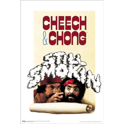  Officiellement sous licence Cheech and Chong - Still Smokin ', affiche d'art - 24 x 36 po - reproduction décorative - papier affiche - prêt à encadrer