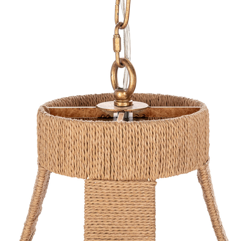 Sarmiento 4 - Light Pendant, 31" H x 23" W x 23" D
