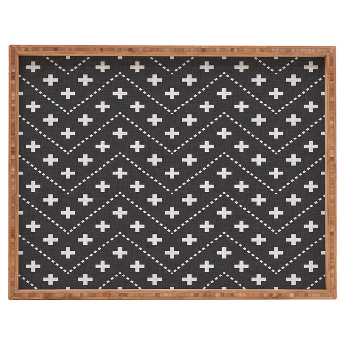 Darieus Bamboo Tray, 1.75" H x 18" W x 14" D