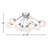 Optimist Glass Semi Flush Mount