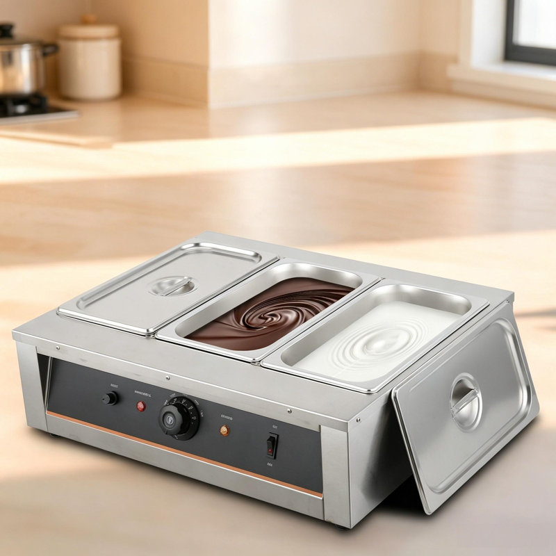 Stainless Steel Electric Chocolate Tempering Machine For Cooking