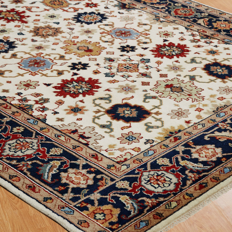 Wool Oriental Area Rug, Rectangle 8'6" x 11'6"