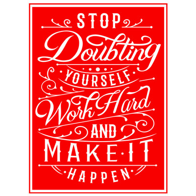Text & Numbers Non-Wall Damaging Wall Decal