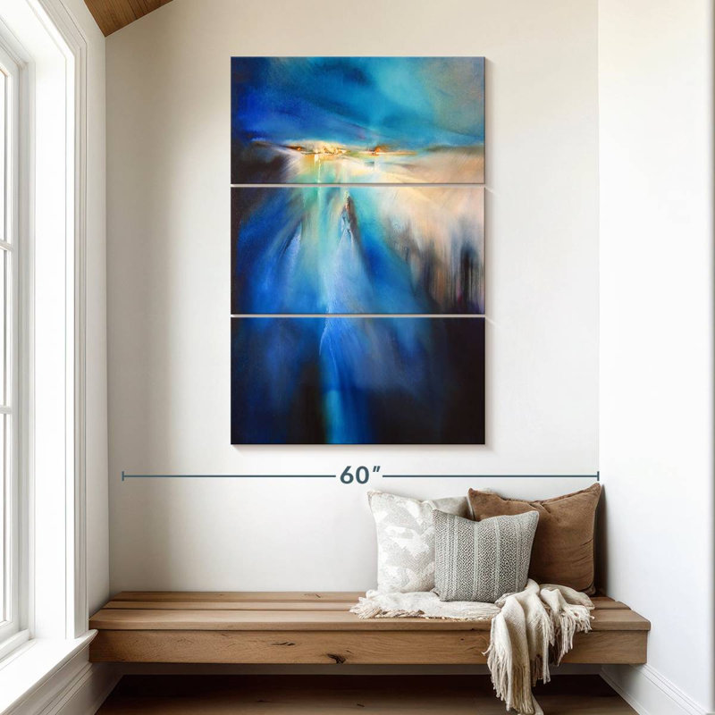 Avery Light On A Cold Winter Evening, 50" H x 32" W