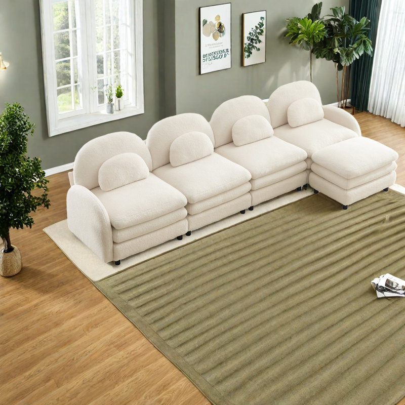 Canapé modulaire 4 places Cloud Comfort