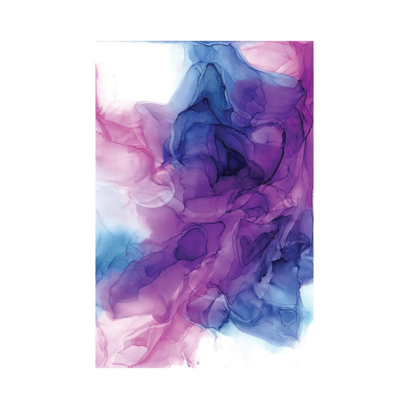 Purple Power III by Elizabeth Karlson - Painting on Canvas, 152.4cm H x 101.6cm W x 3.81cm D, Wrapped Canvas
