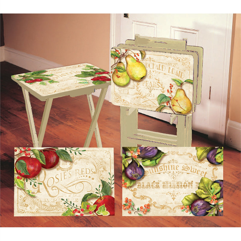 Ensemble de tables-plateaux Rosenblatt