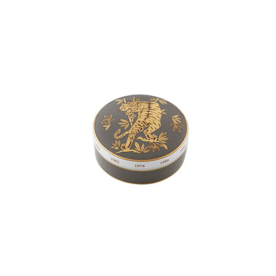 Golden Handmade Porcelain China Decorative Box