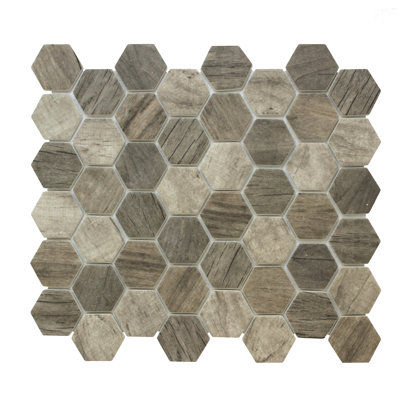 Glass Honeycomb Mosaic Wall & Floor Tile