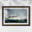 Un bateau dans une tempête (Navire dans la tempête), v. 1899-Henri Rousseau-Impression encadrée personnalisée-1109280773-1109280781-1109280785