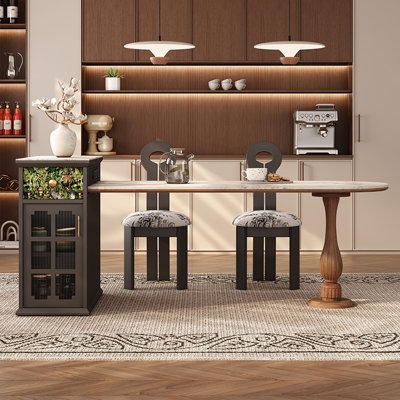 French Minimalist Design Dining Table