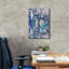 «Lapis Waterfall 1» par Alicia Ludwig, art mural sur toile-70212157