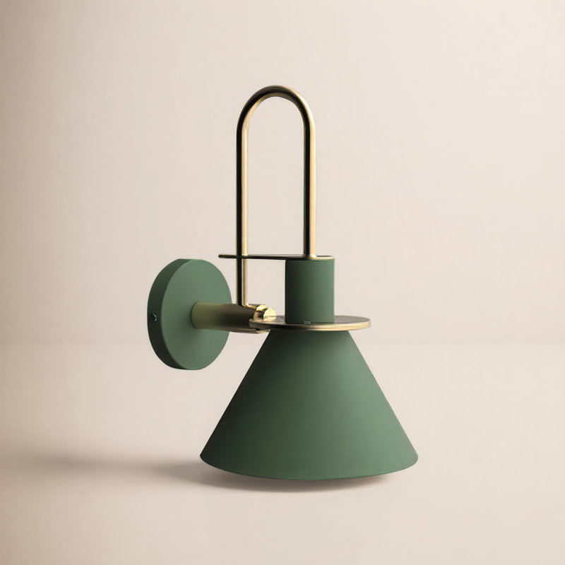 Applique articulée à 1 lumière Jacoline, Vert
