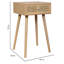 Alyona 40cm W Manufactured Wood Bedside Table