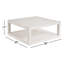 Hermosa Solid Wood Coffee Table-1364241923