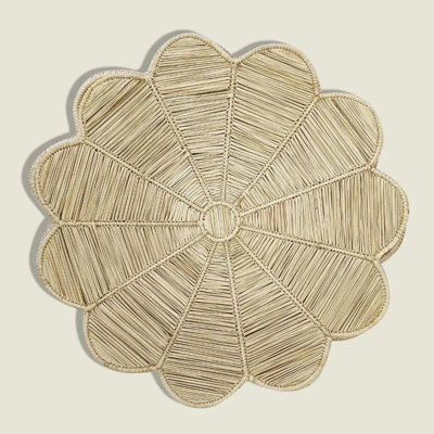 Plastic / Acrylic No Pattern Round Placemat