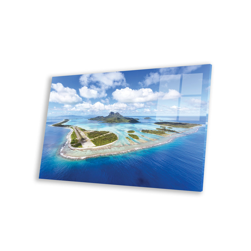 «Bora Bora Island II» par Matteo Colombo - peinture sans cadre