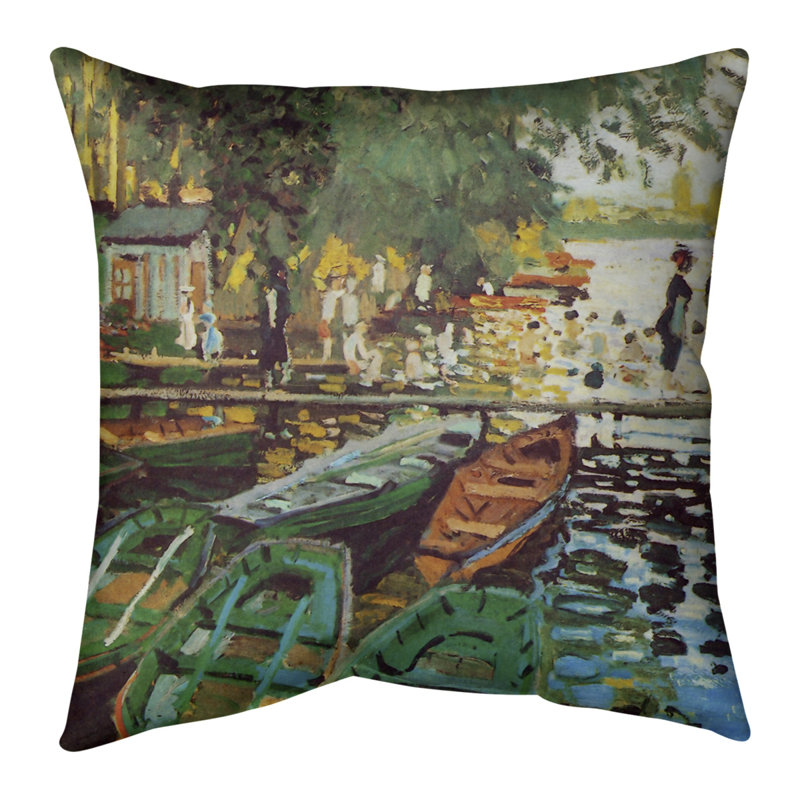 Bathers de Claude Monet à la Grenouillere-standard, 26 po x 26 po
