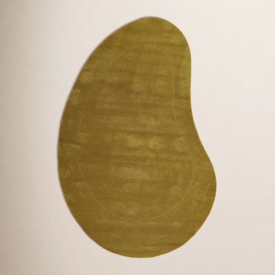 Jacquelyn Turmeric Hand-Tufted Wool Rug