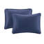 Ensemble de couvre-lit réversible bleu marine-117515385-117515384