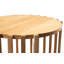 Ishaan Solid Wood Wheel End Table