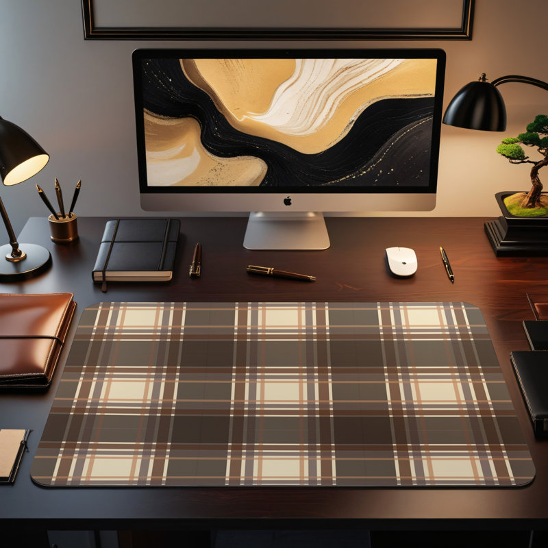 Polyester Desk Pad, 23.6x13.8