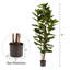 Figuier figuier artificiel 72 po Pure Garden