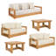 Melrose 5 Piece Outdoor Conversation Set