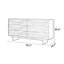 Nordic drawer sideboard cabinet