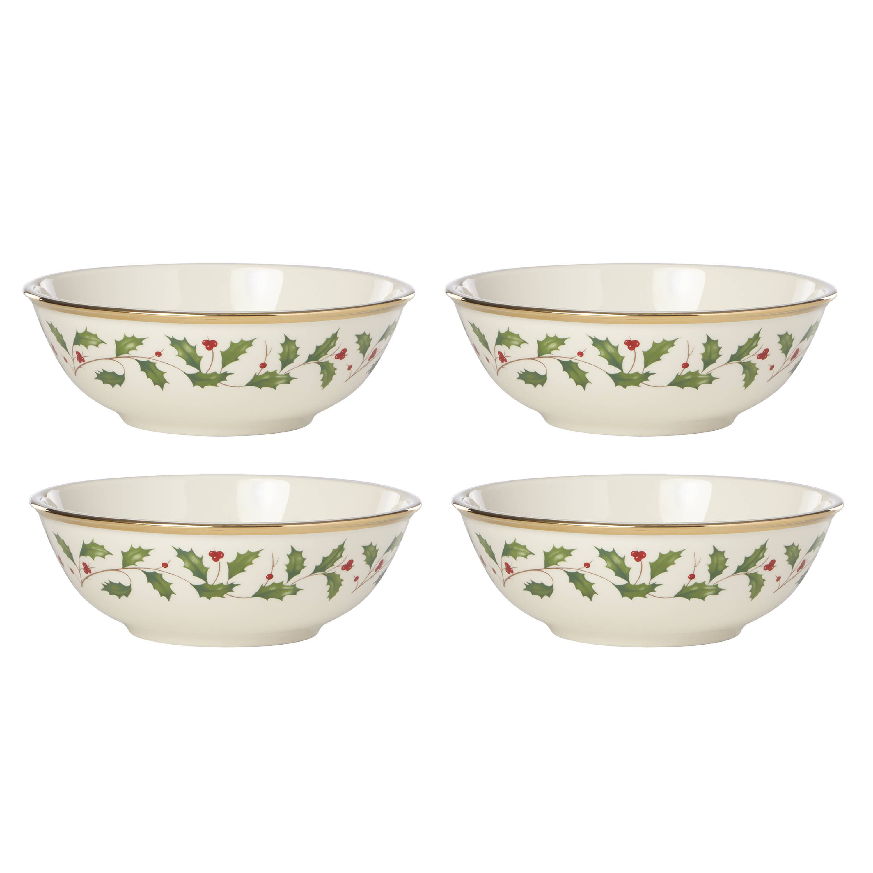 Lenox Holiday Place Setting Bowls, Set Of 4 | Wayfair