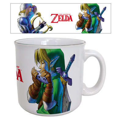 Zelda - OoT-Sheik & Link 20oz. Camper Mug