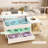 39.4" Lift Top Coffee Table with 2 Drawers, Modern LED Coffee Tables-112805689-112805686