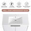 36'' Single Bathroom Vanity with Resin Top-791636355