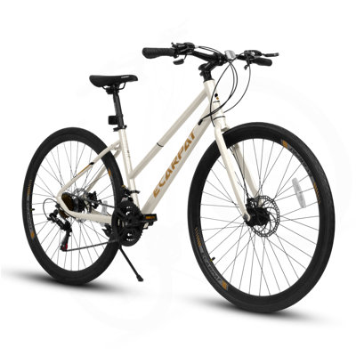 700Cx35 Road Bike with Aluminum Alloy Wheels, 21-Speed Gear System, Disc Brakes, Wide Tires – Ideal for Urban Commuting and Student Transportation​