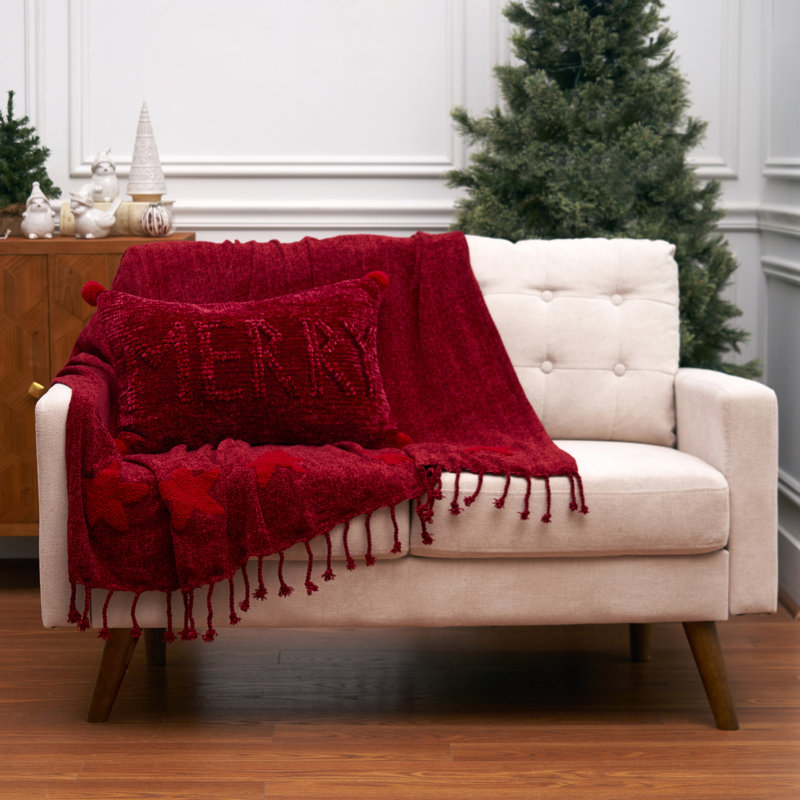 Red Star Throw Blanket