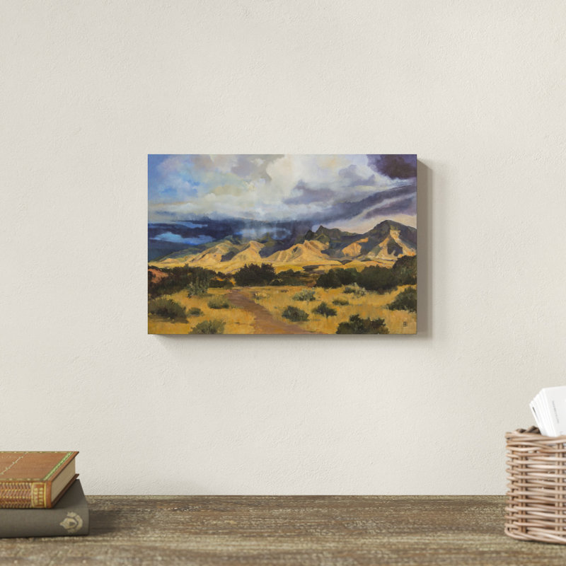 Desert Mountain Light, H 8 po x l 12 po x P 1,25 po
