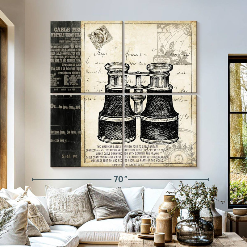 Aletra Hemingway's Study I, H 57 po x l 57 po