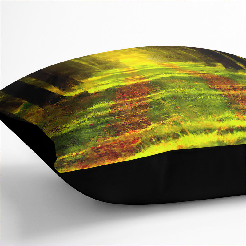 Square Cushion, 40cm H x 40cm W x 15cm D, Black