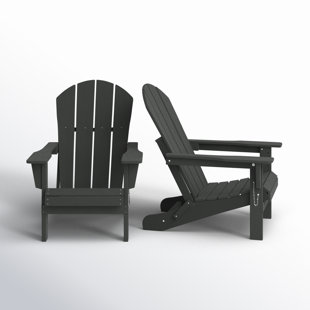Laguna Foldable Outdoor Adirondack Set (Set of 2)
