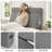 Headboard Pillow for Bed, Triangular Reading Pillow with Back Support, Wedge Backrest Cushion with Side Pocket-1869227409-1624009952