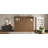 Full Size Murphy Bed With Desk And Bookshelf, Gray-1102411481-1102411480