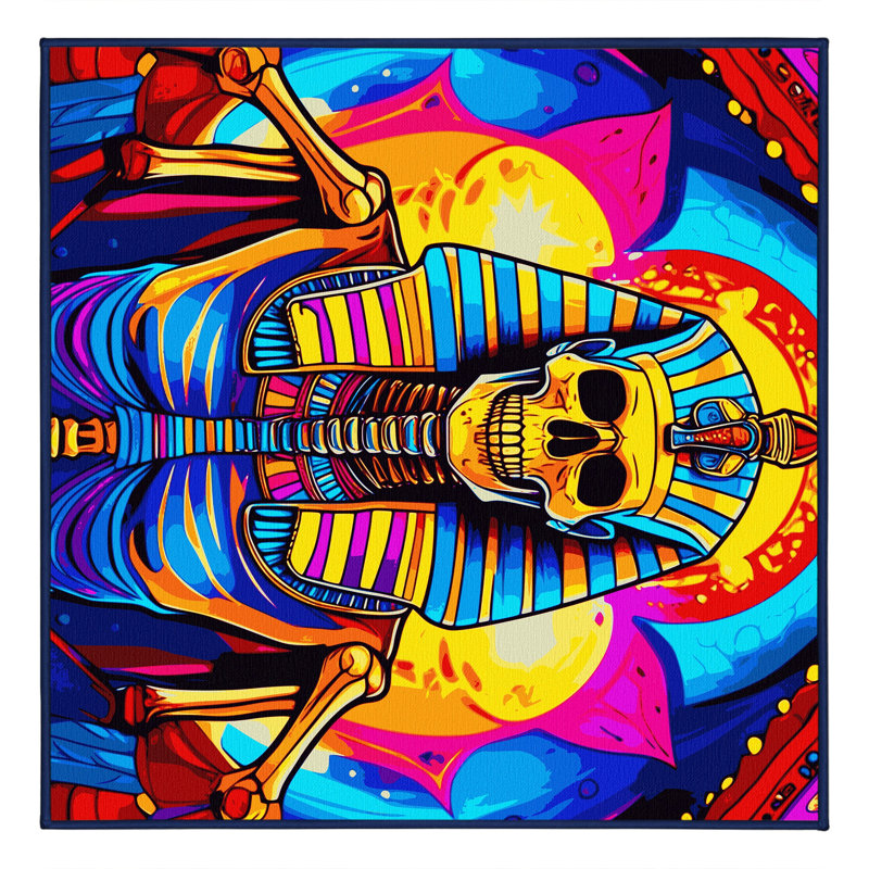Surreal Glow Rug, Square 8'