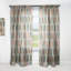 Retro Abstract Drops V - Rideau Mid-Century - Velours obscurcissant - 1 panneau-313529290-313529297