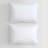 Calvin Klein Puckered Grid White Duvet Cover Set-113930601