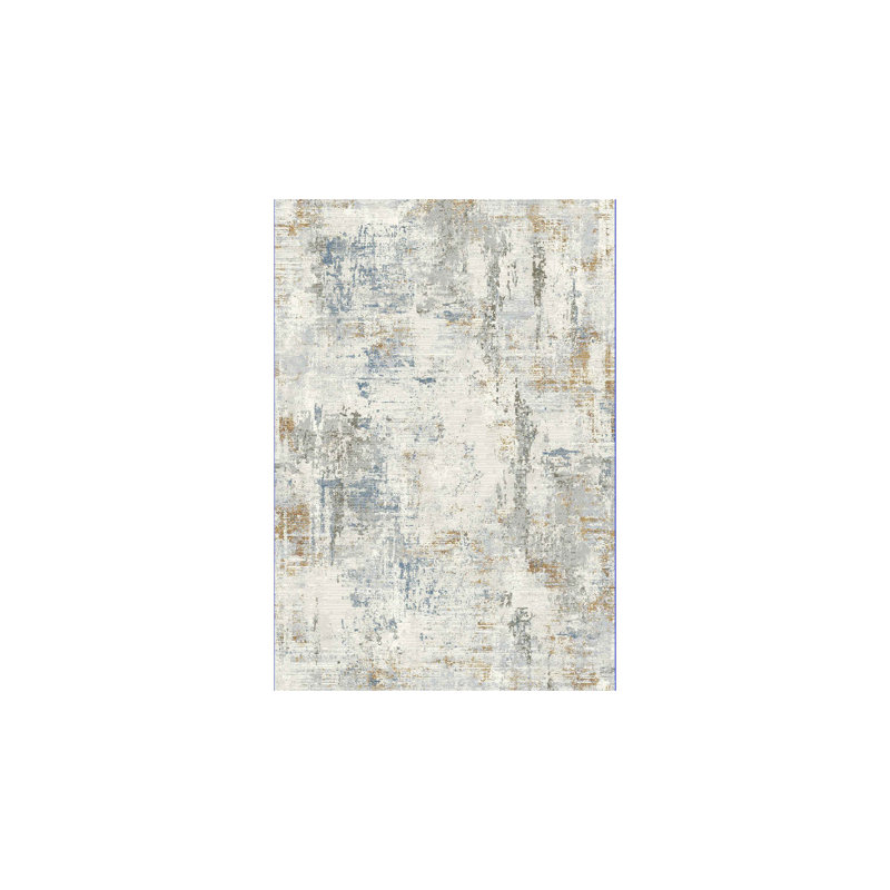Mersiha Performance Abstract Rug, Runner 2' x 7'