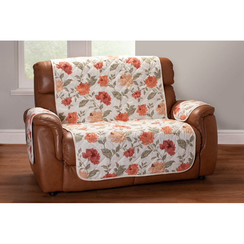 Aleni Polyester Not A Cushion Slipcover, W99 x L163cm, White/Red