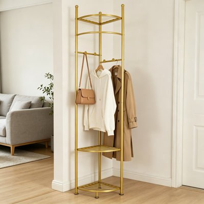 Carol 17.5'' Metal Clothing Rack