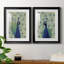 «Blue Peacock I», reproduction encadrée de qualité supérieure - prête à être accrochée-480692050-480692051