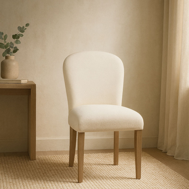 Chaise rembourrée Arch (ensemble de 2)
