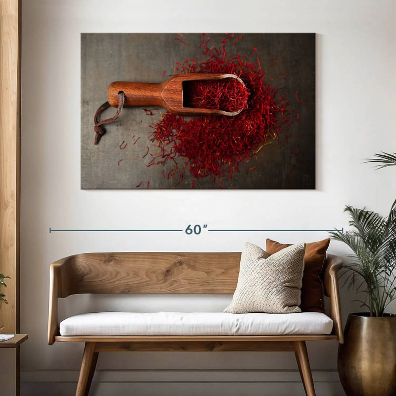 Yarlin Red Spice, 32" H x 48" W